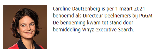 Caroline Dautzenberg – PGGM- Directeur Deelnemers